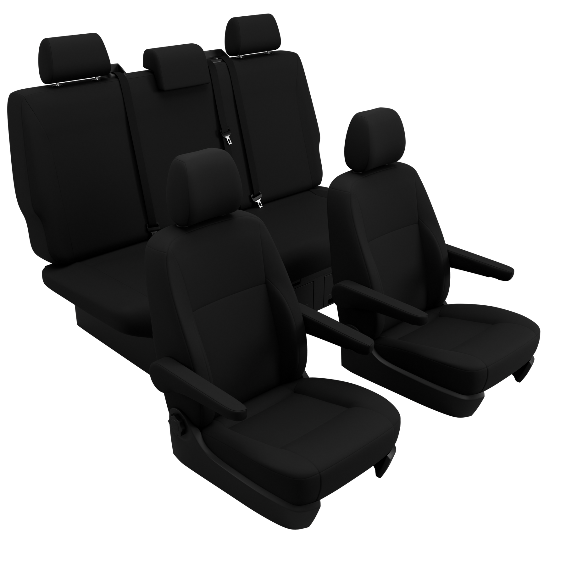 seat covers T4 Multivan plain colors