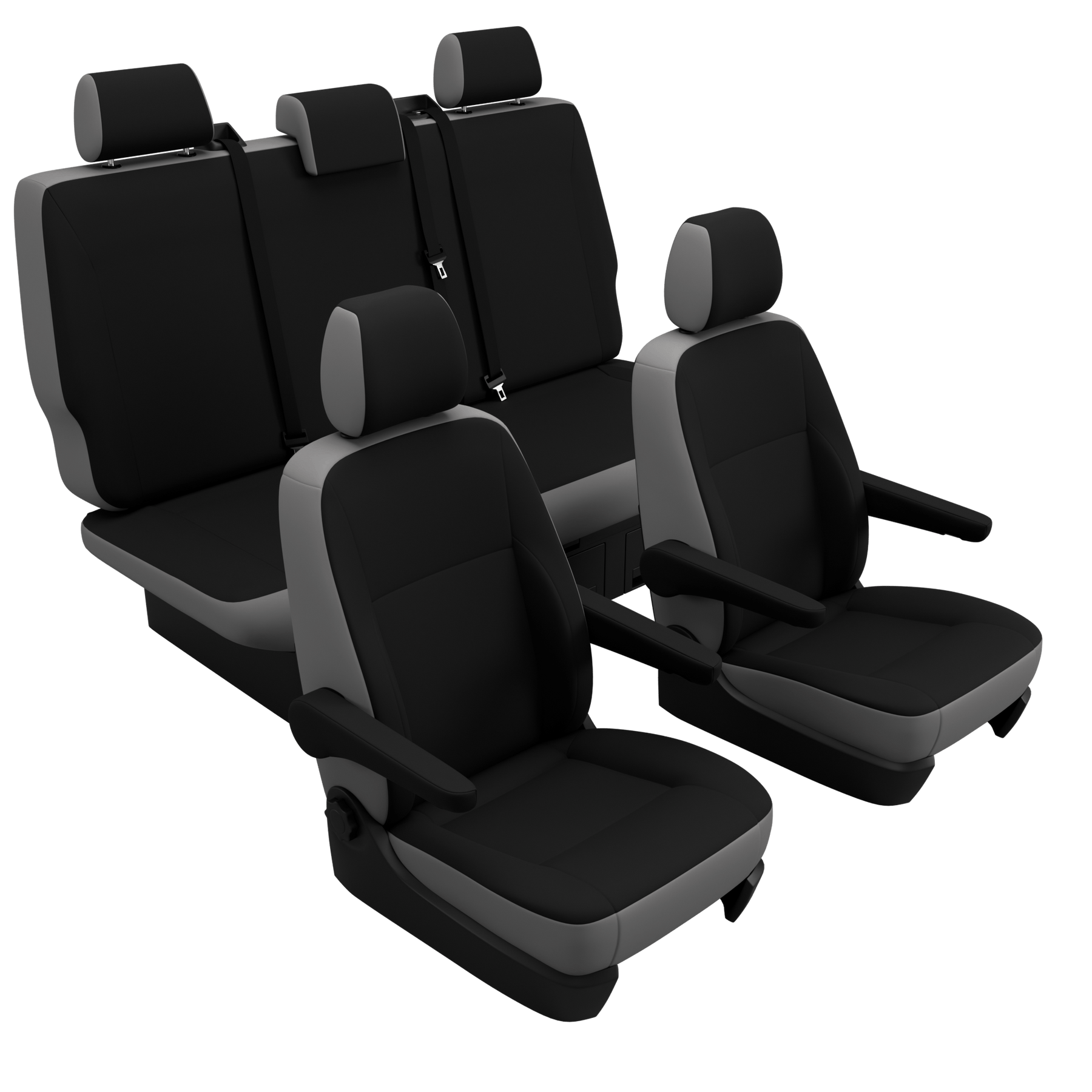 seat covers T4 Multivan plain colors