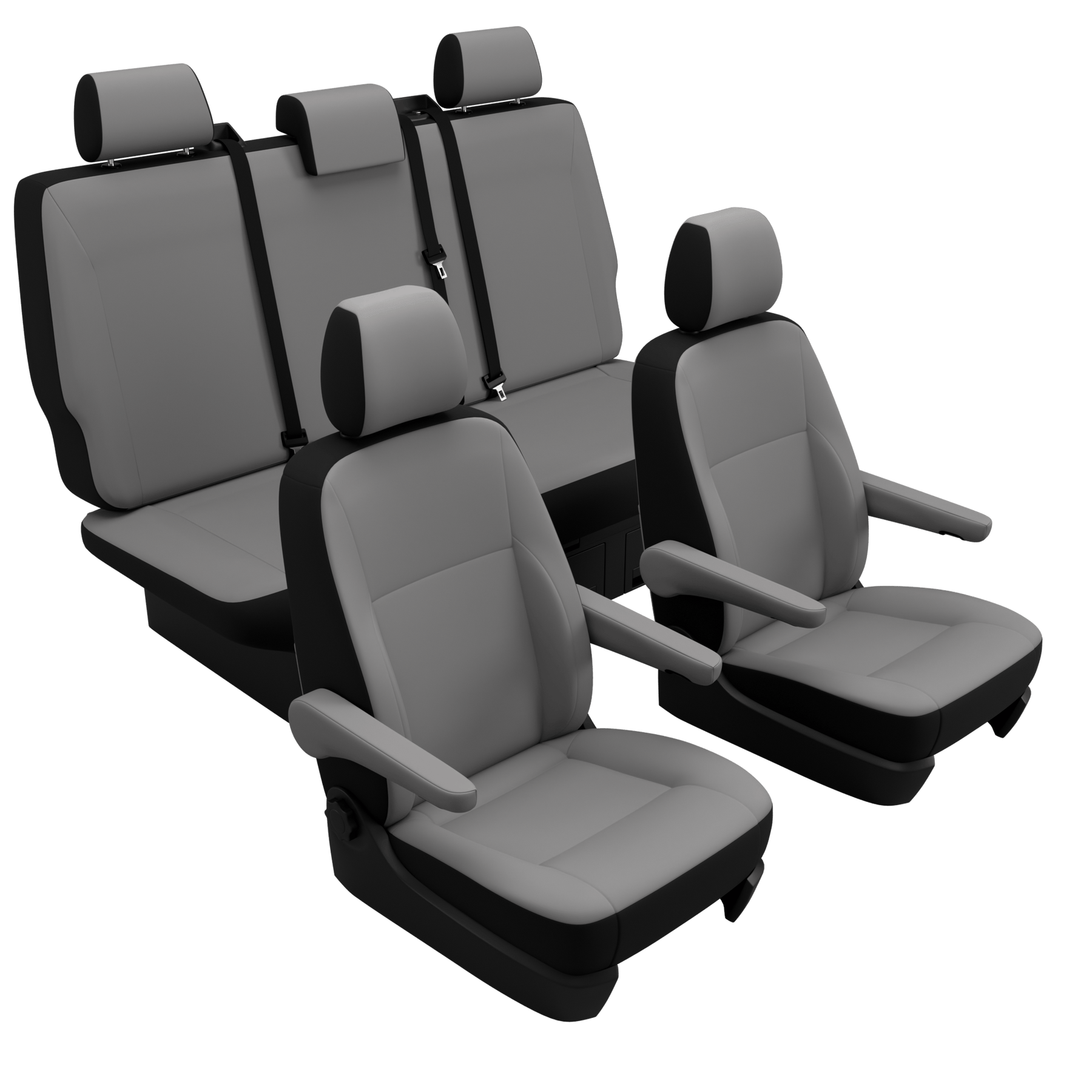 seat covers T4 Multivan plain colors