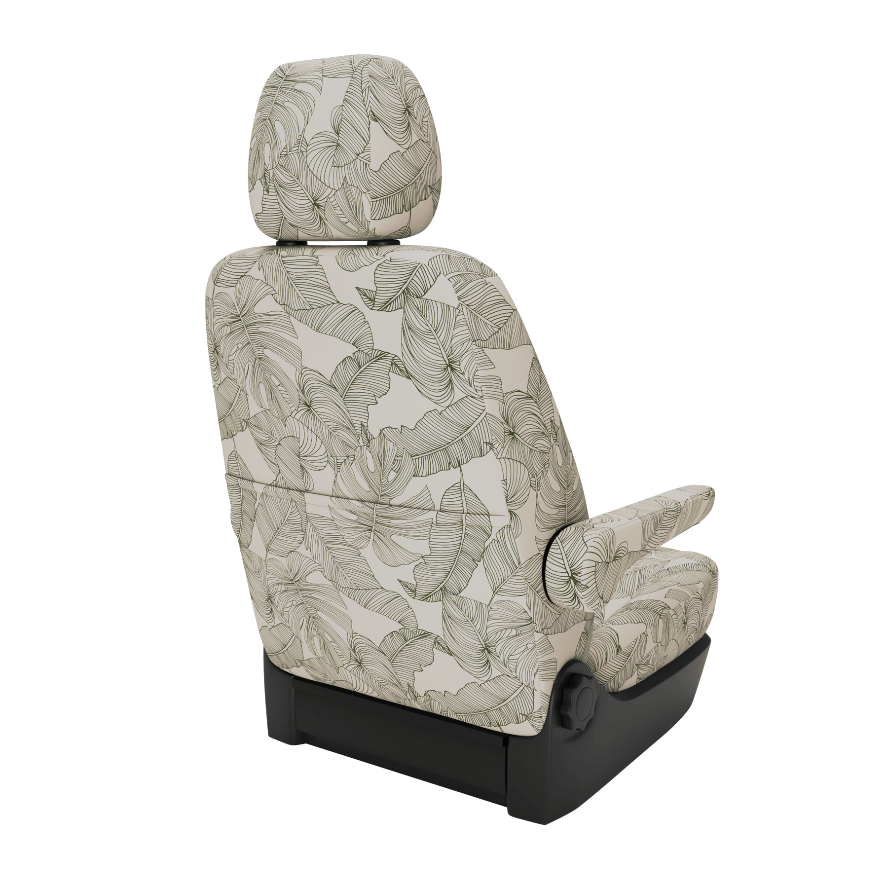 seat covers Campervan T6.1 Vintage Leaves