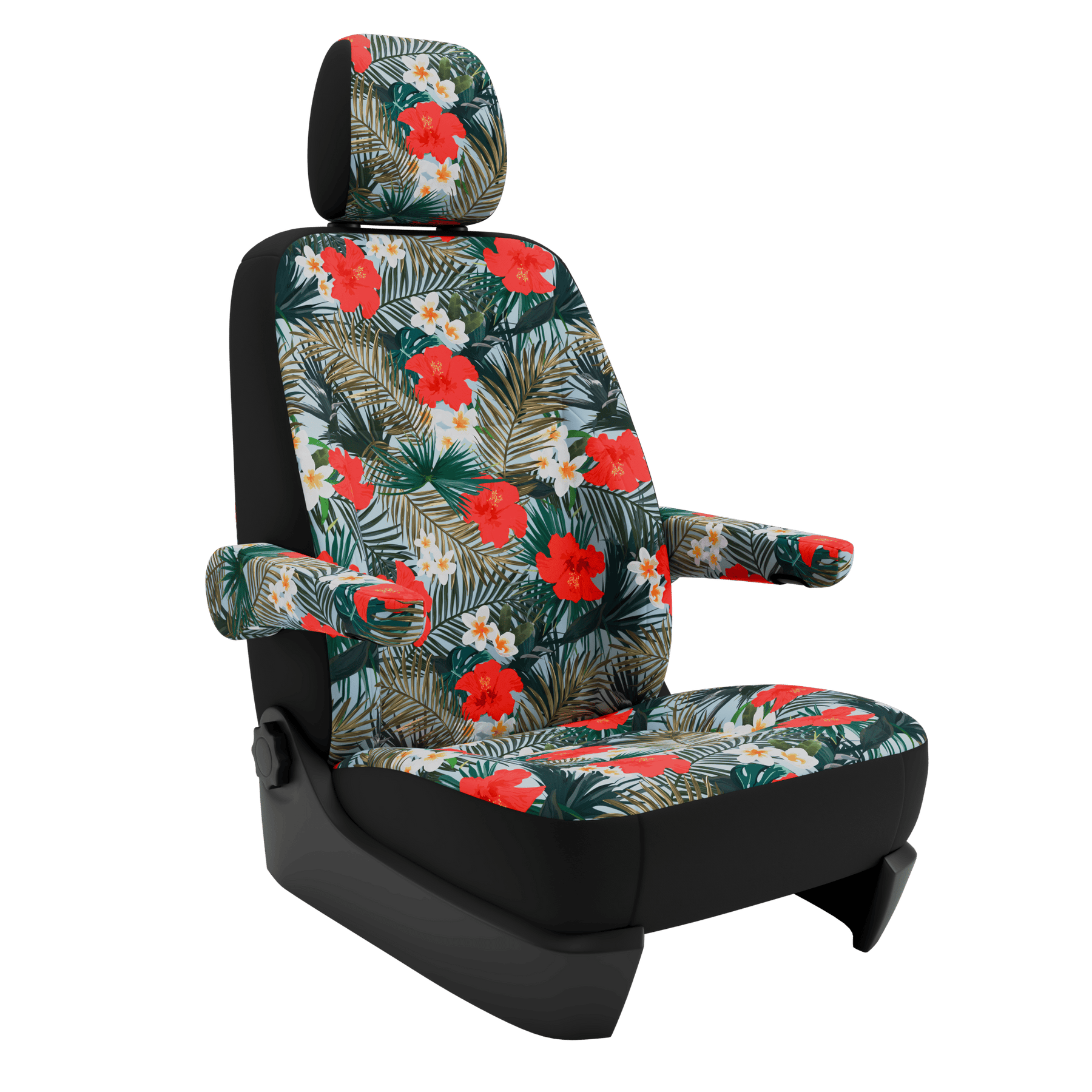 seat covers T5 Multivan Hibiscus