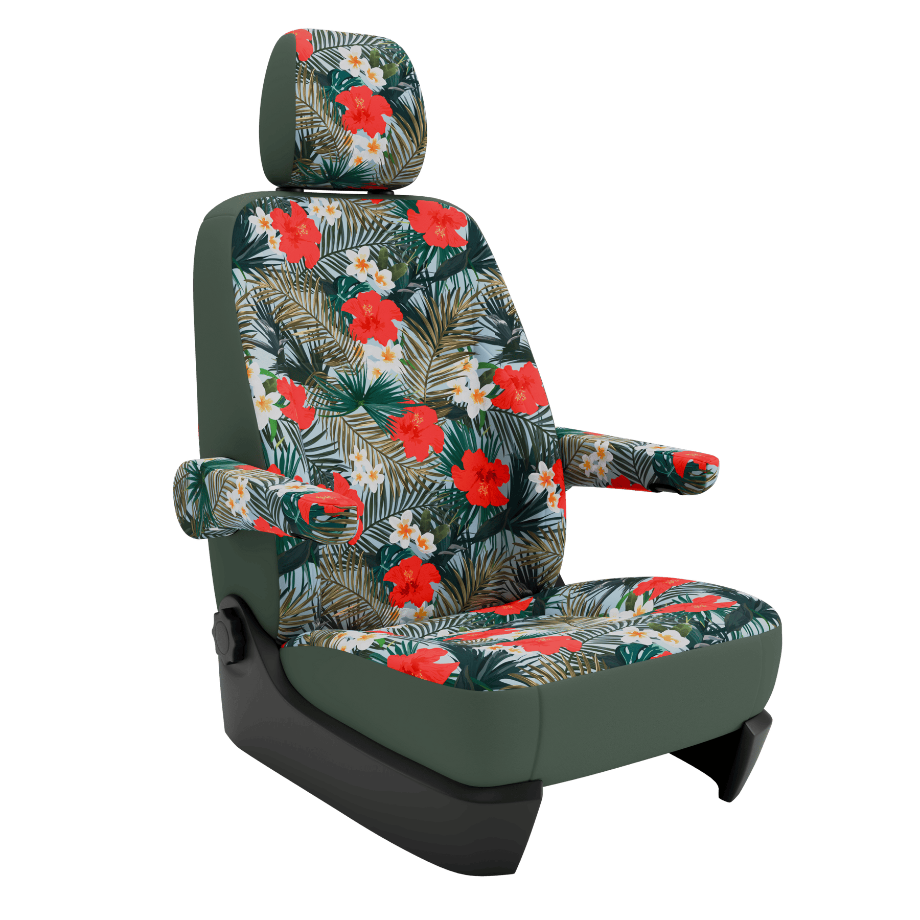 seat covers Campervan T6.1 Hibiscus