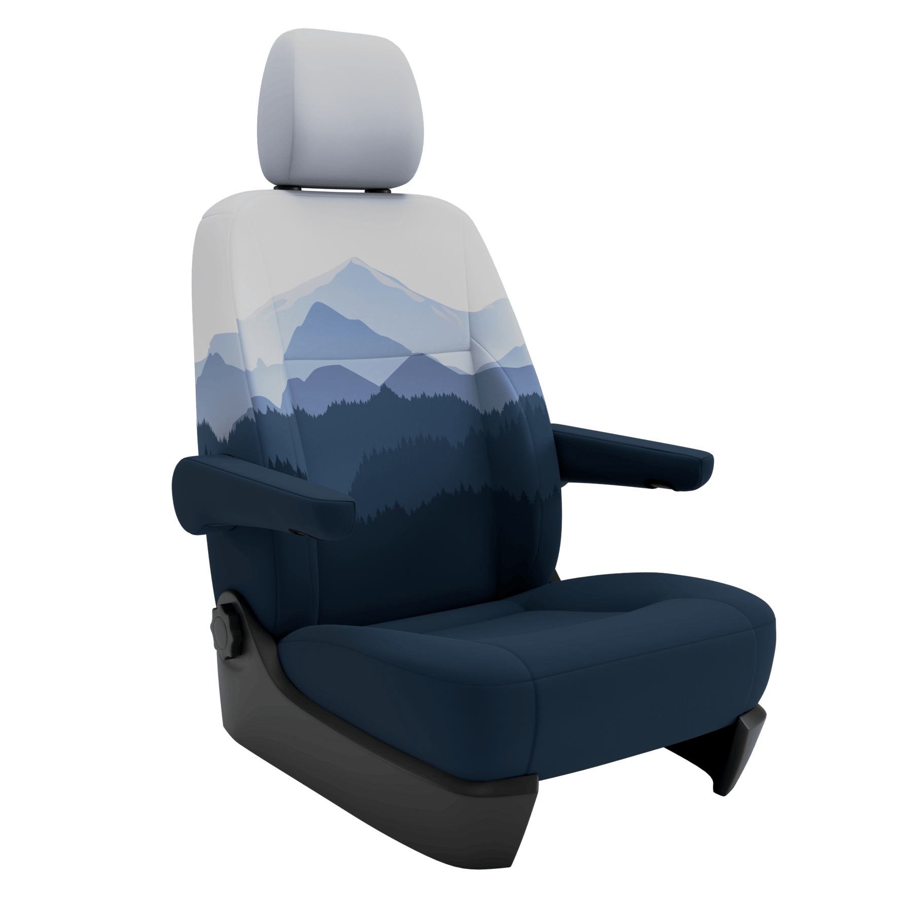 seat covers Campervan T6.1 Misty Mountains