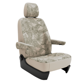 seat covers Campervan T6.1 Vintage Leaves