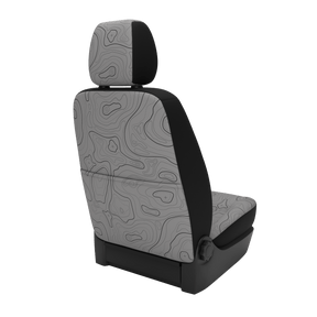 seat covers Transit Connect 3rd generation (from 2022) Wild Lines Grey