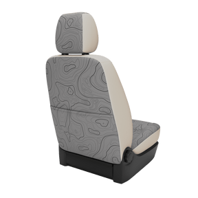 seat covers Transit Connect 3rd generation (from 2022) Wild Lines Grey