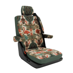seat covers Base X Oriental Flamingo