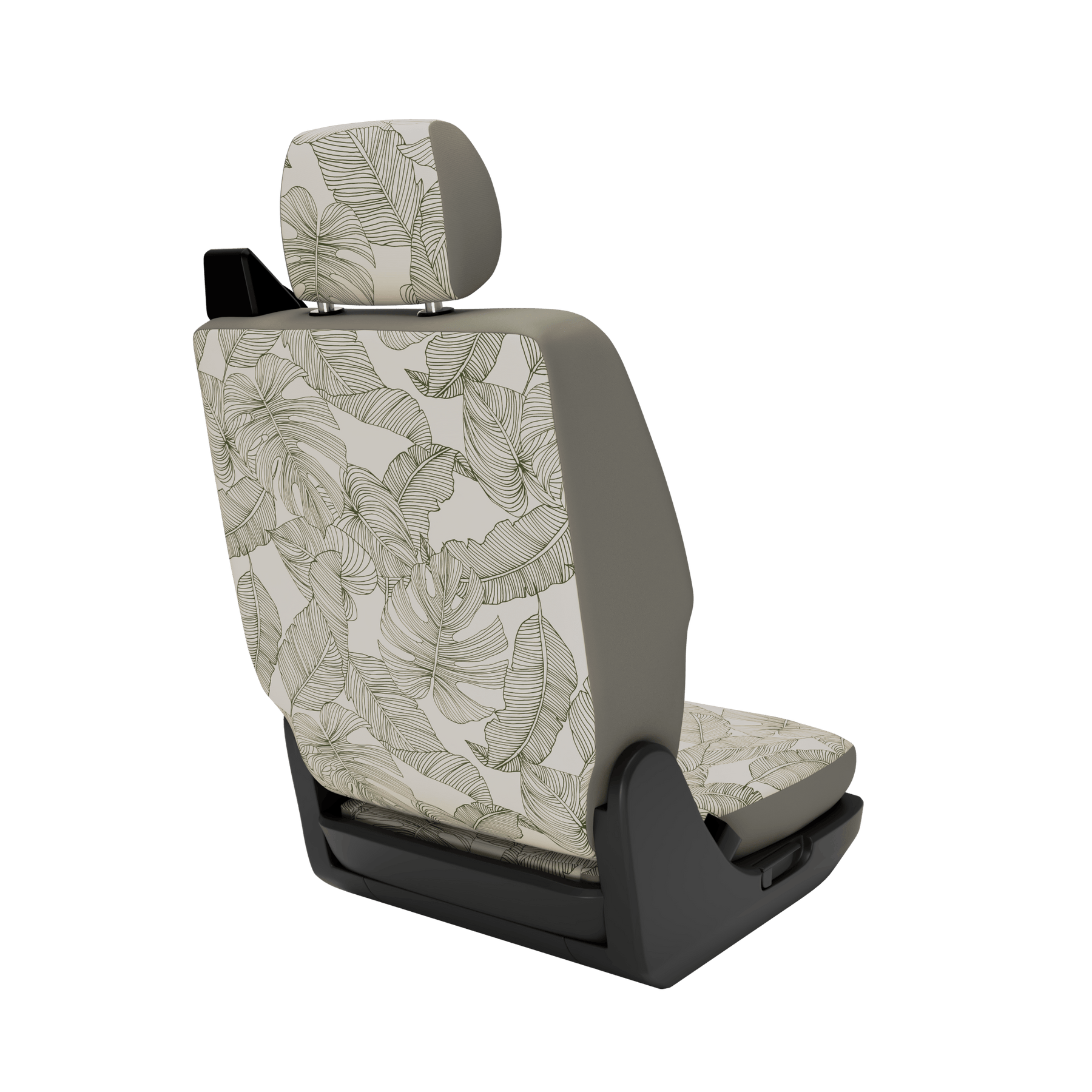 seat covers single seat GIS-Ligth Vintage Leaves