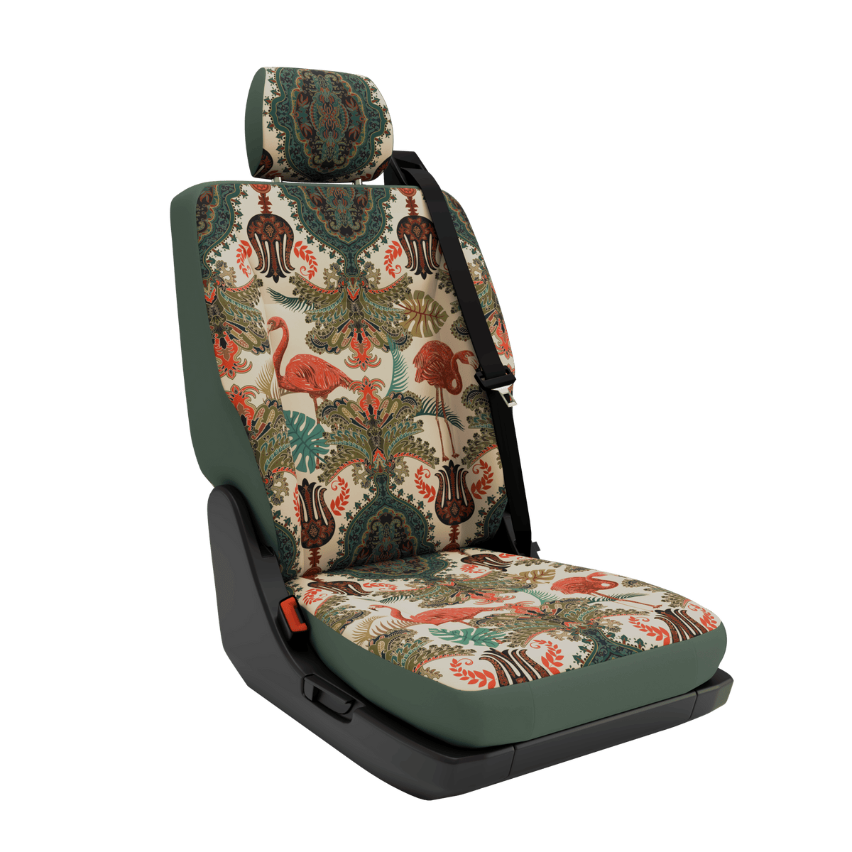 seat covers single seat GIS-Ligth Oriental Flamingo