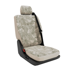 seat covers single seat GIS-Ligth Vintage Leaves