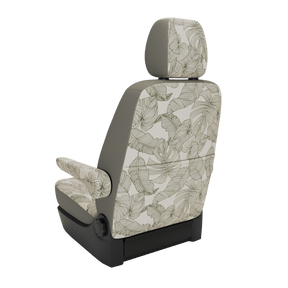 seat covers Campervan T6.1 Vintage Leaves
