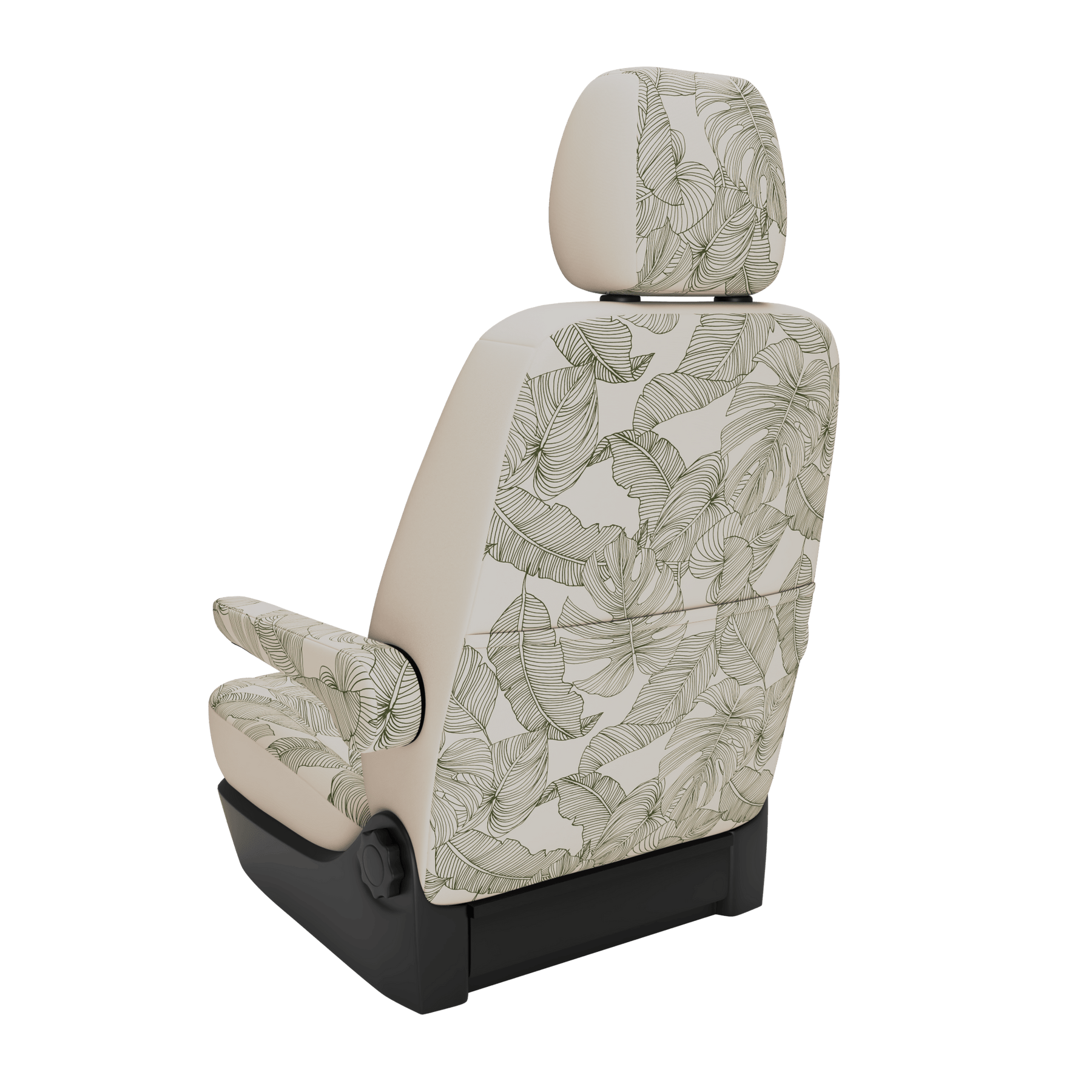 seat covers Campervan T6.1 Vintage Leaves