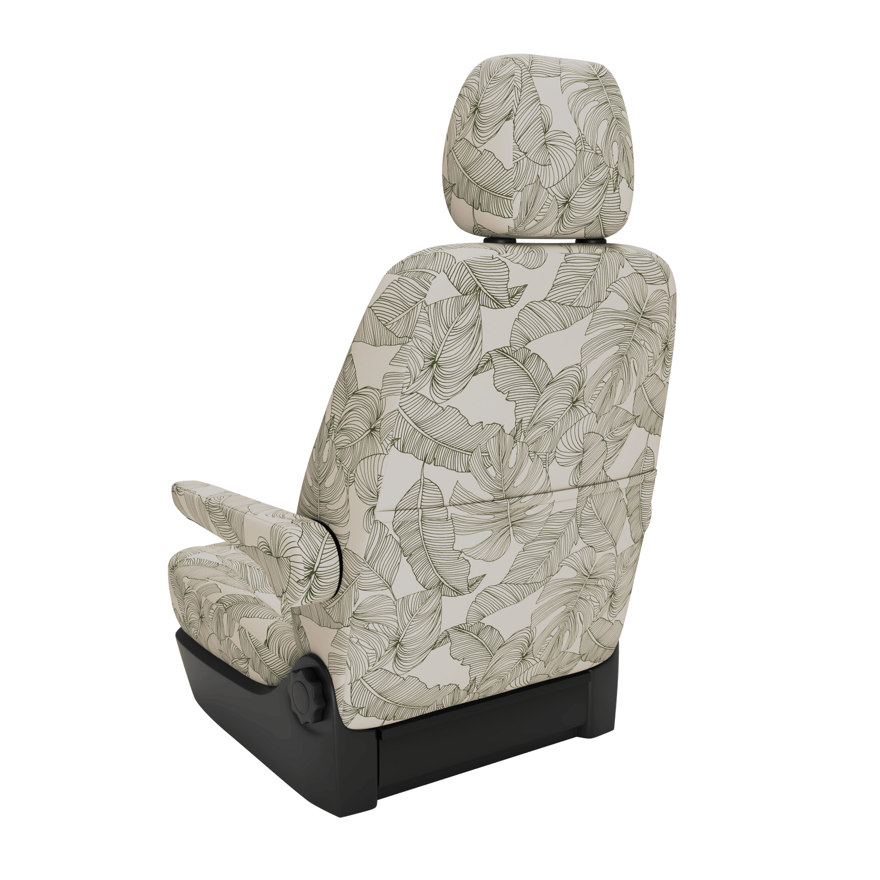 seat covers Campervan T6.1 Vintage Leaves