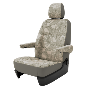 seat covers Campervan T6.1 Vintage Leaves