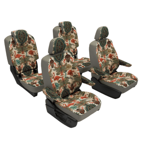 seat covers VW T7 Multivan Oriental Flamingo