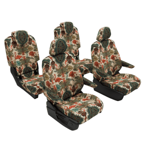 seat covers VW T7 Multivan Oriental Flamingo