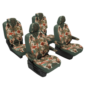 seat covers VW T7 Multivan Oriental Flamingo