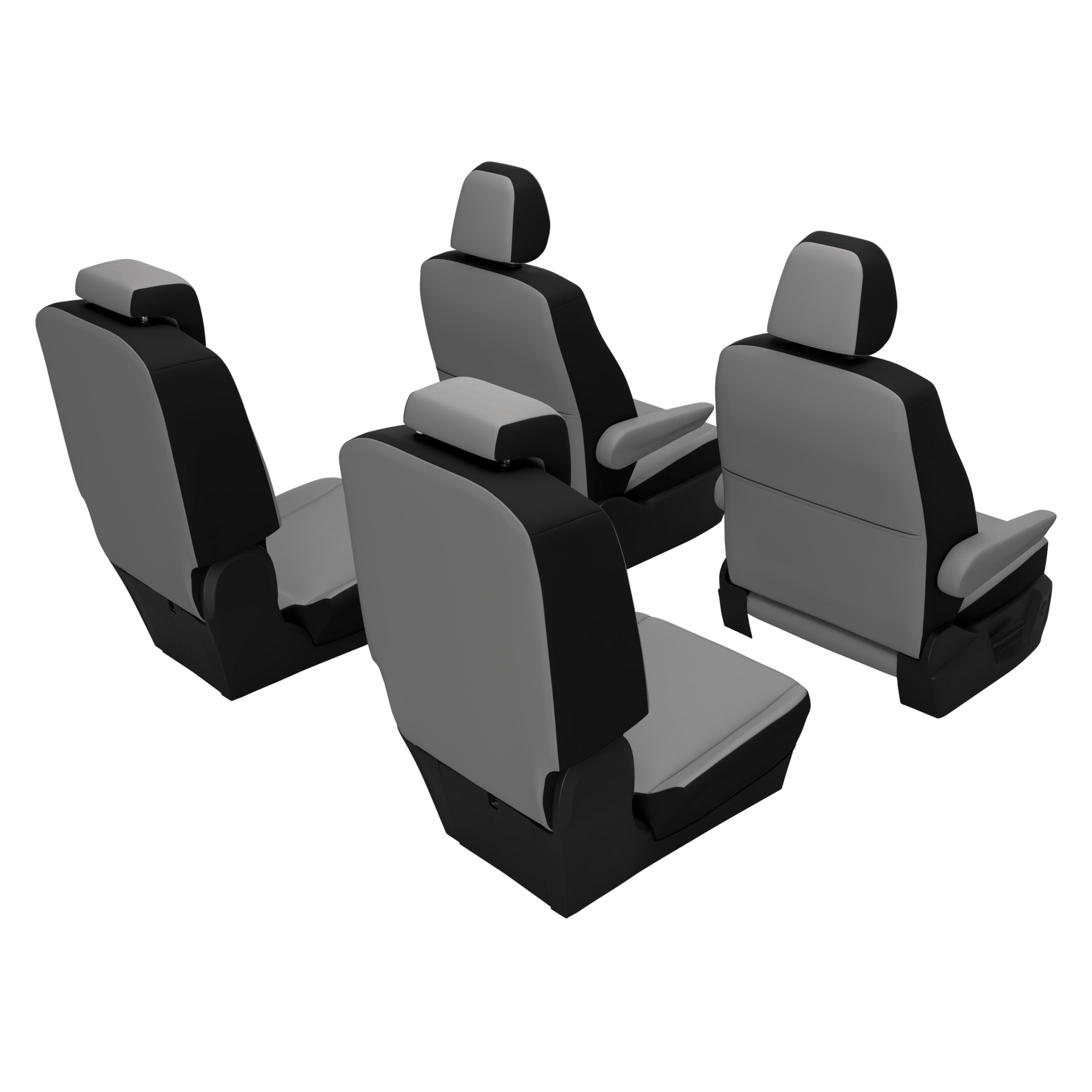 seat covers T7 Multivan plain colors