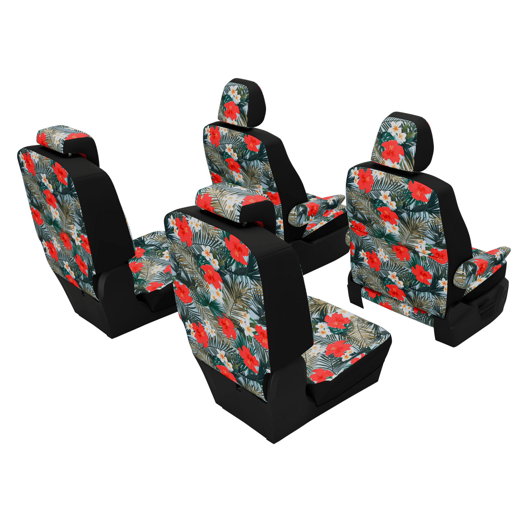 seat covers T7 Multivan Hibiscus