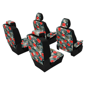 seat covers T7 Multivan Hibiscus