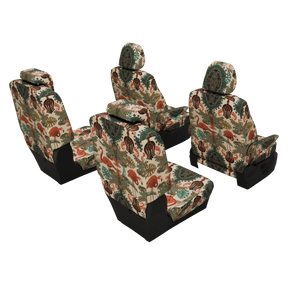 seat covers VW T7 Multivan Oriental Flamingo