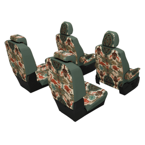 seat covers VW T7 Multivan Oriental Flamingo