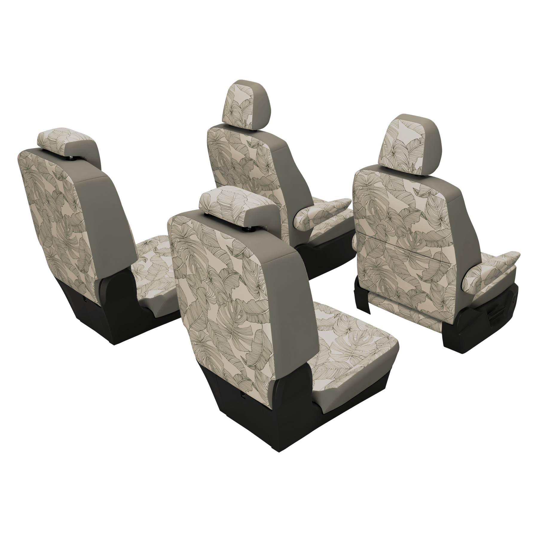 seat covers T7 Multivan Vintage Leaves