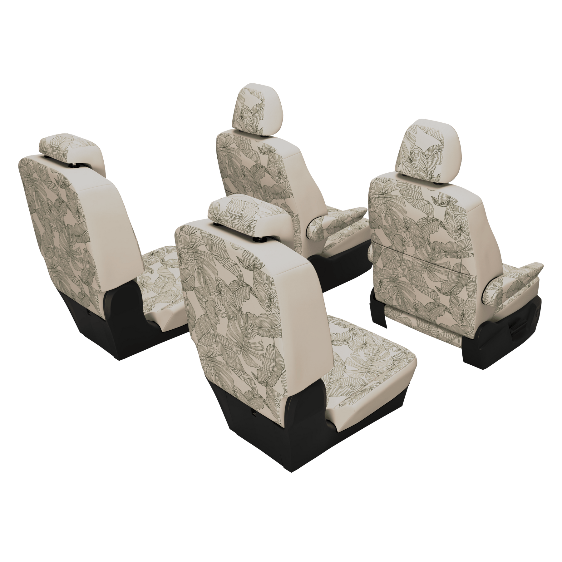 seat covers T7 Multivan Vintage Leaves