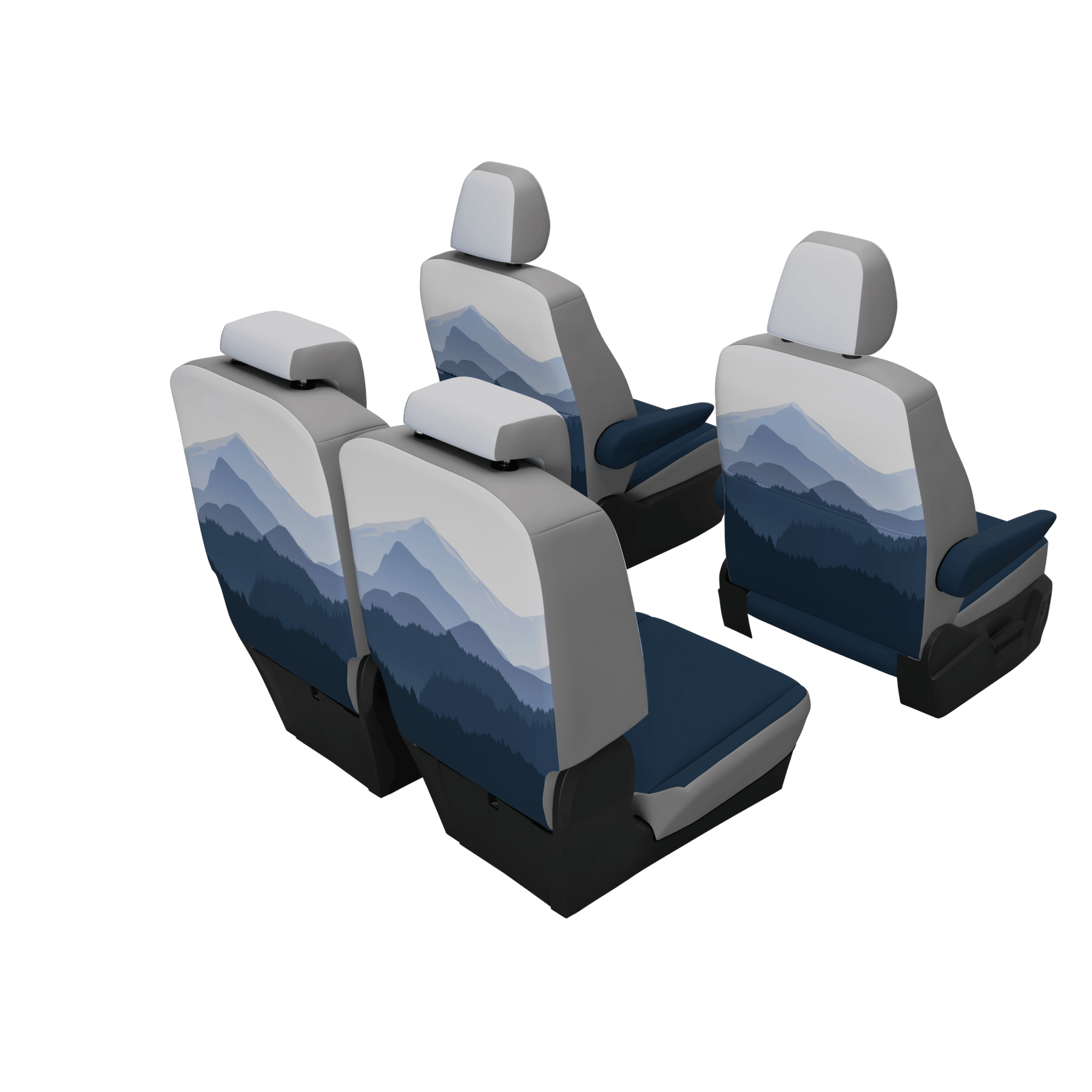 seat covers T7 California Misty Mountains