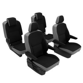seat covers T7 Multivan plain colors