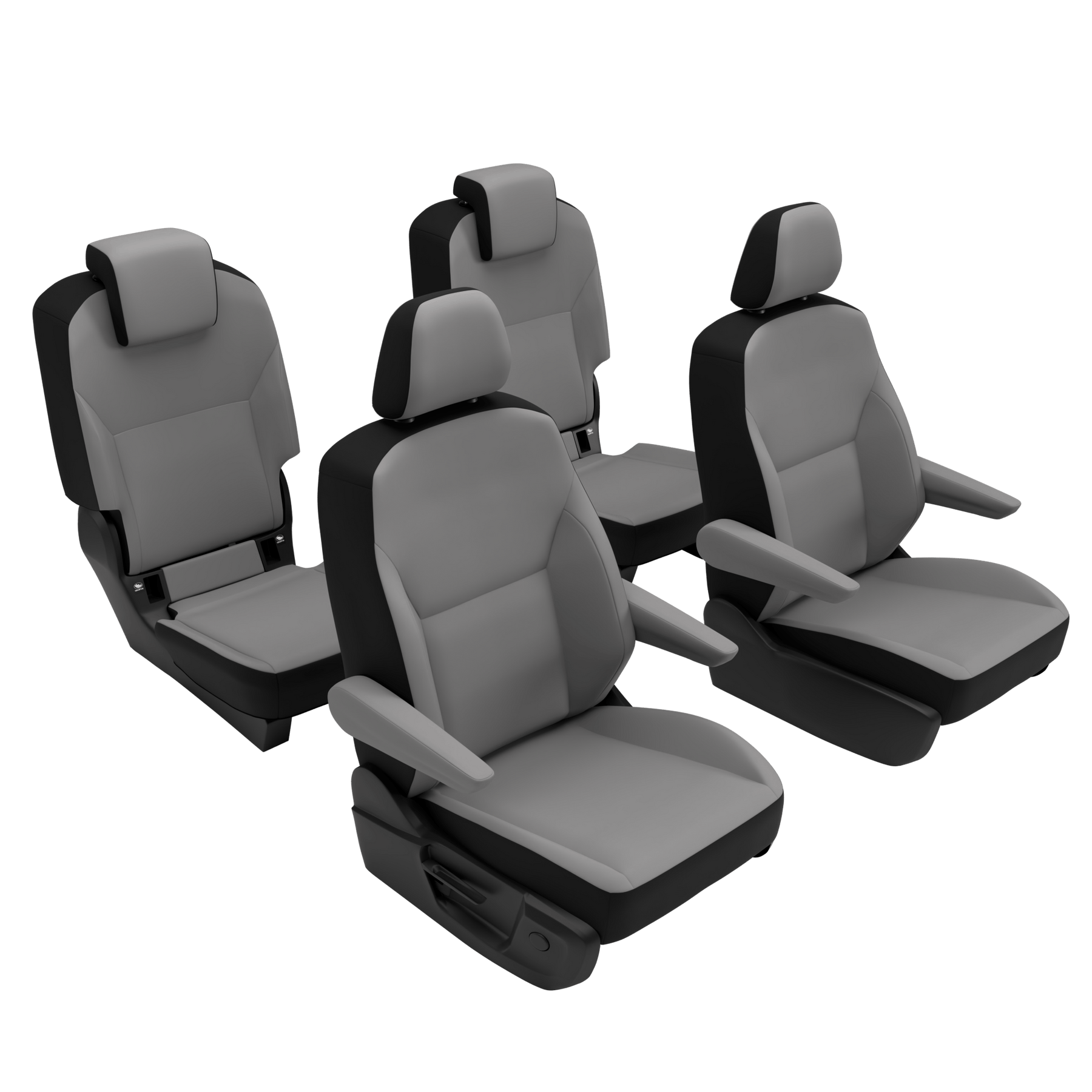 seat covers T7 Multivan plain colors