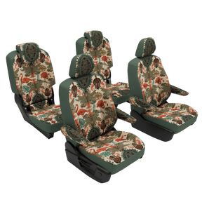 seat covers VW T7 Multivan Oriental Flamingo