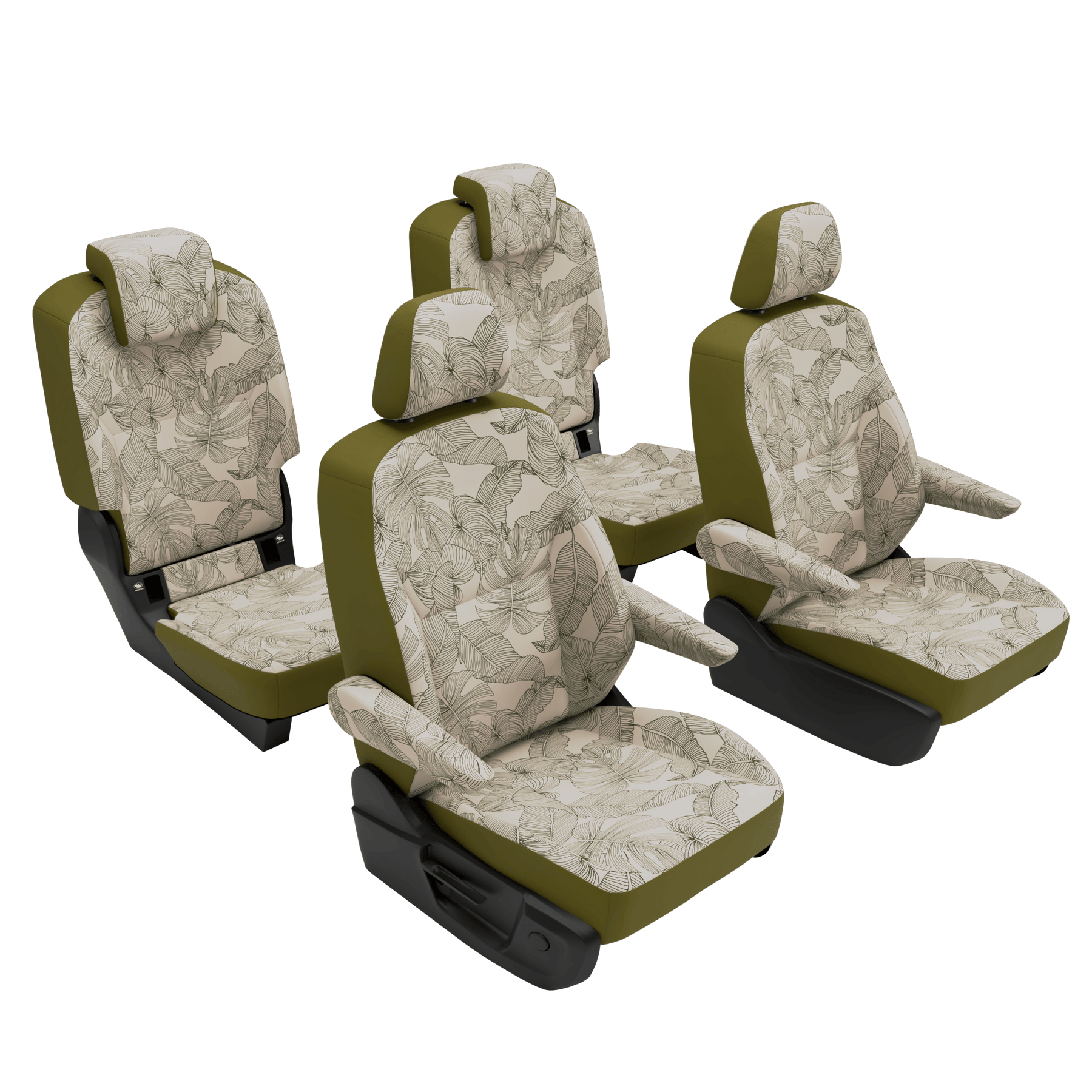 seat covers T7 Multivan Vintage Leaves