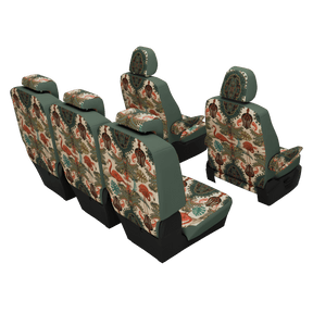 seat covers VW T7 Multivan Oriental Flamingo
