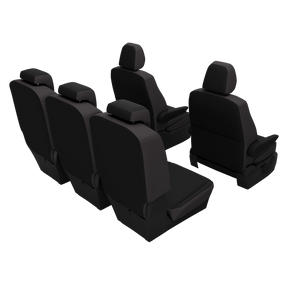 seat covers T7 Multivan plain colors