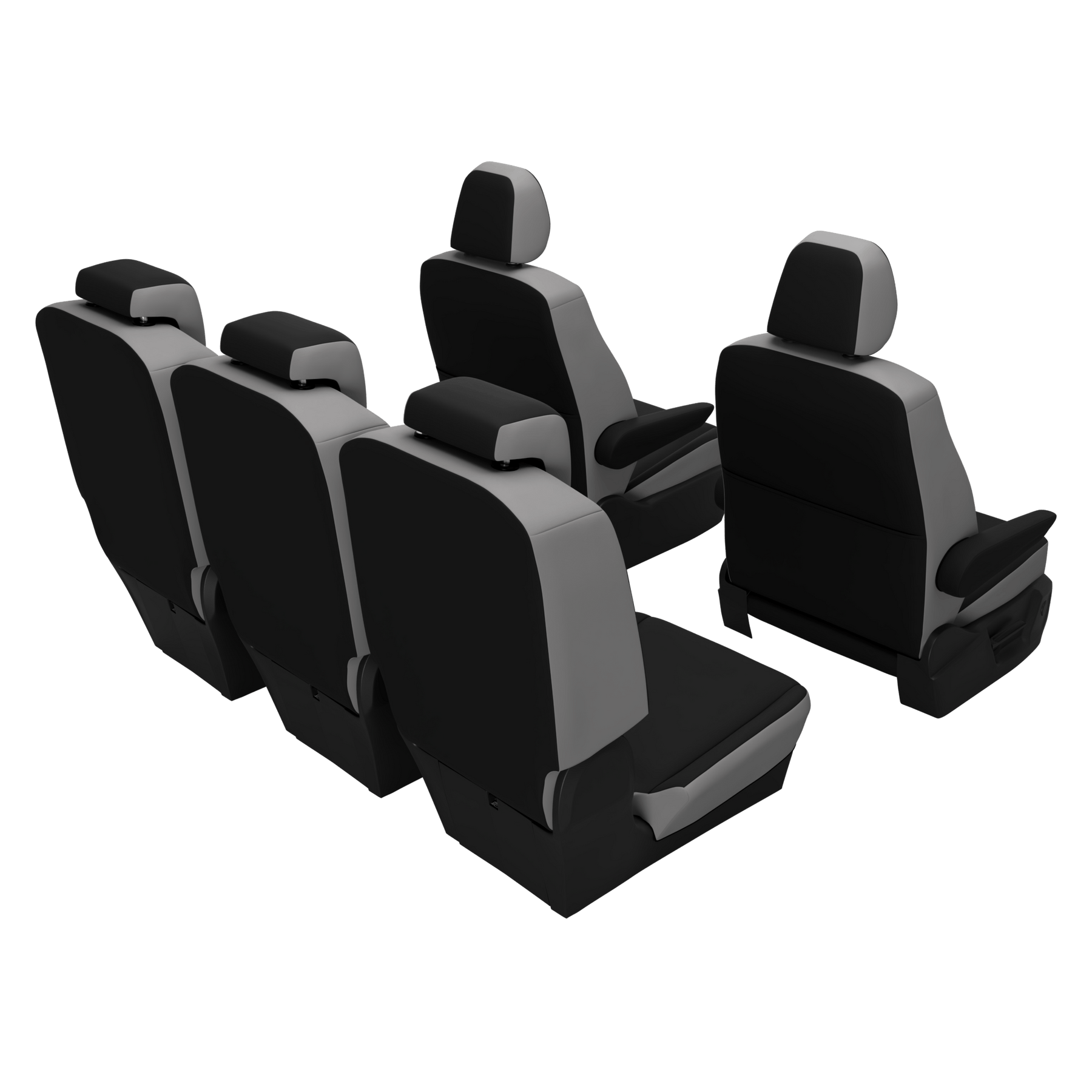 seat covers T7 Multivan plain colors