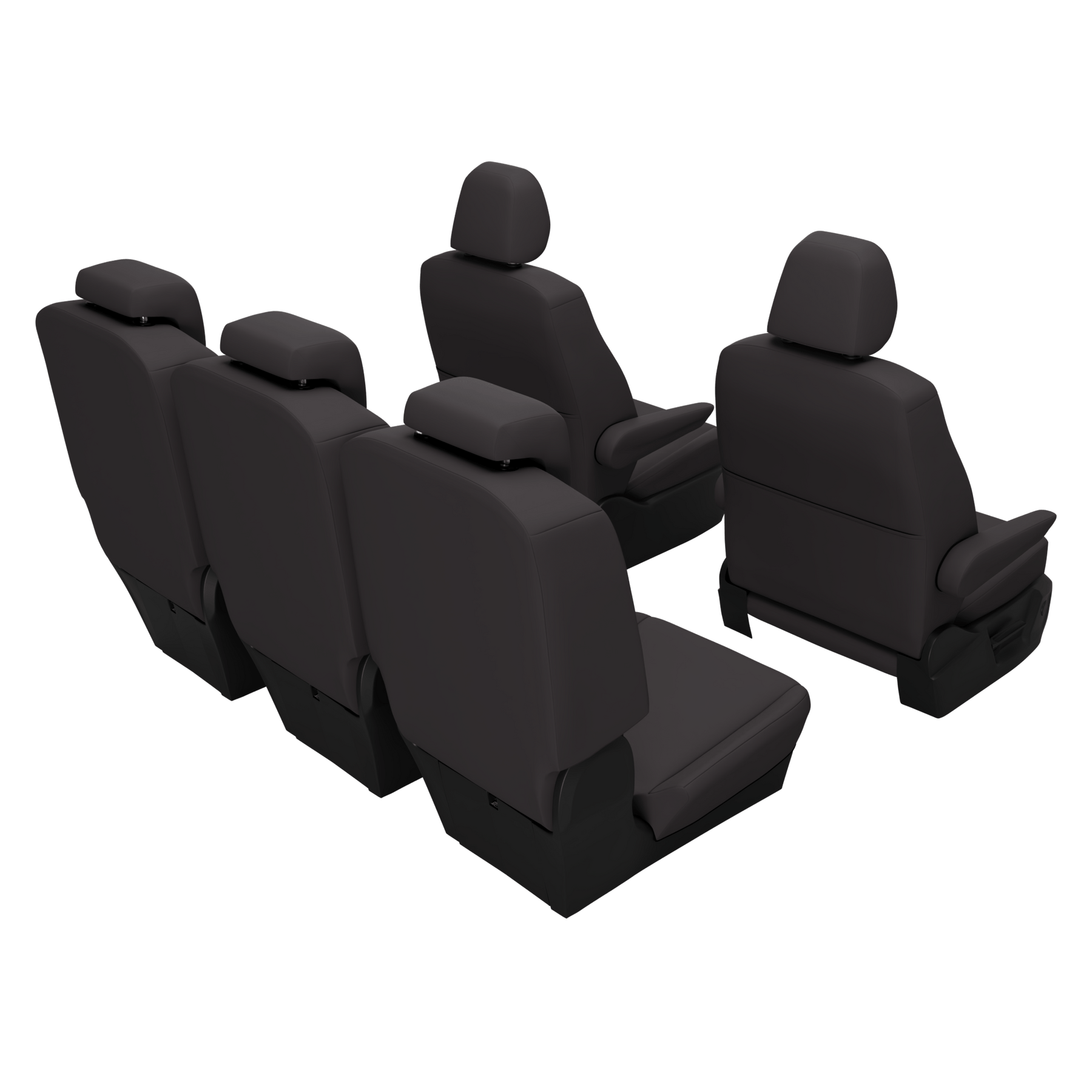 seat covers T7 Multivan plain colors