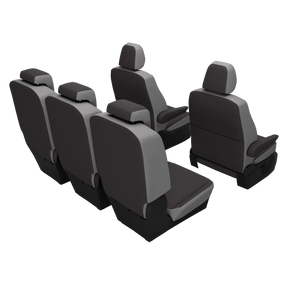 seat covers T7 Multivan plain colors