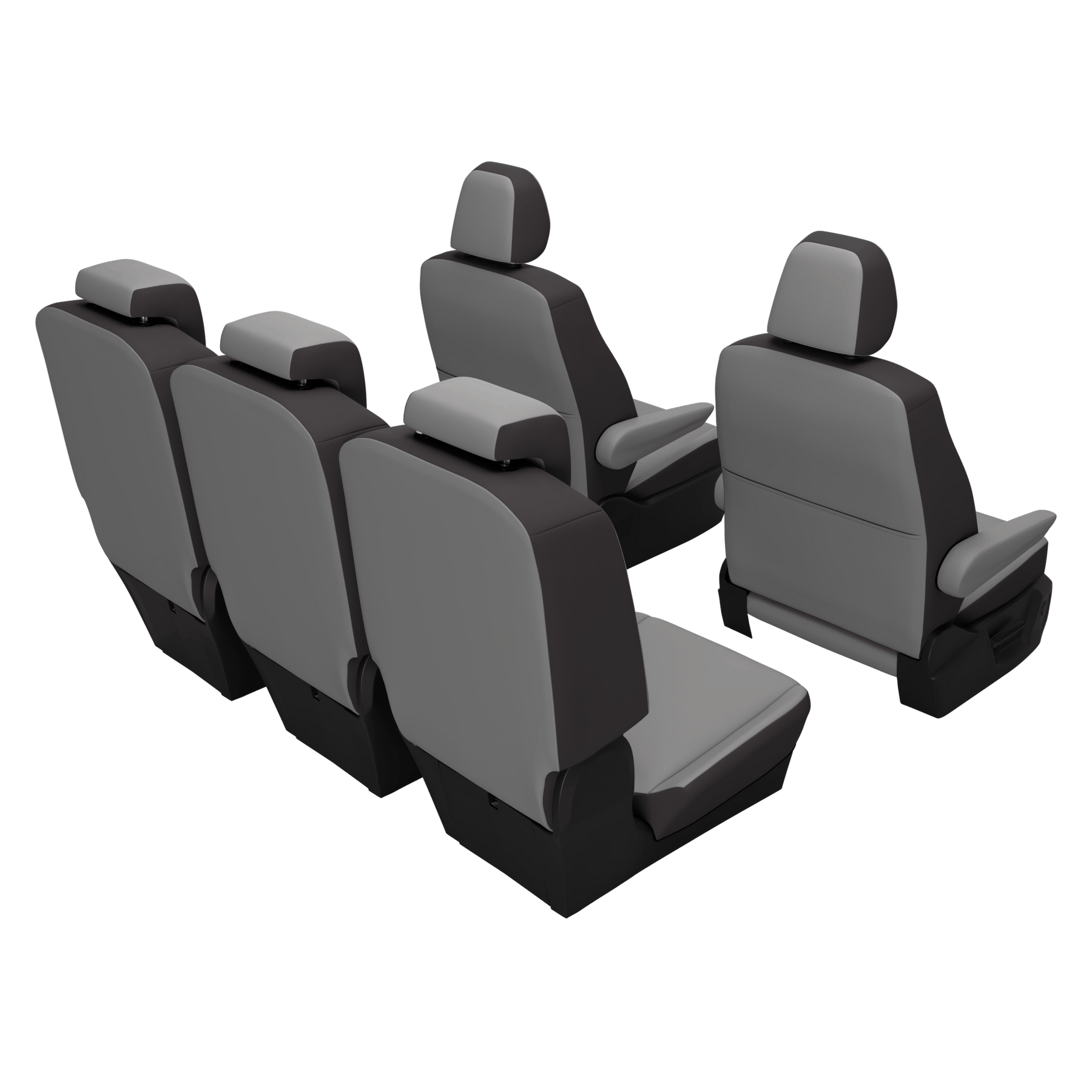 seat covers T7 Multivan plain colors