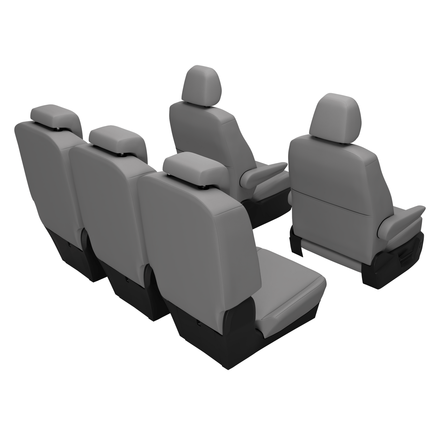 seat covers T7 Multivan plain colors