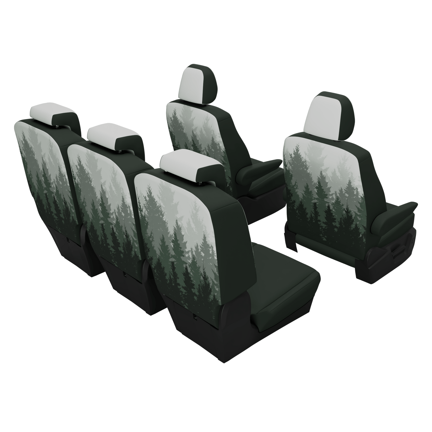 seat covers T7 Multivan Magic Forest