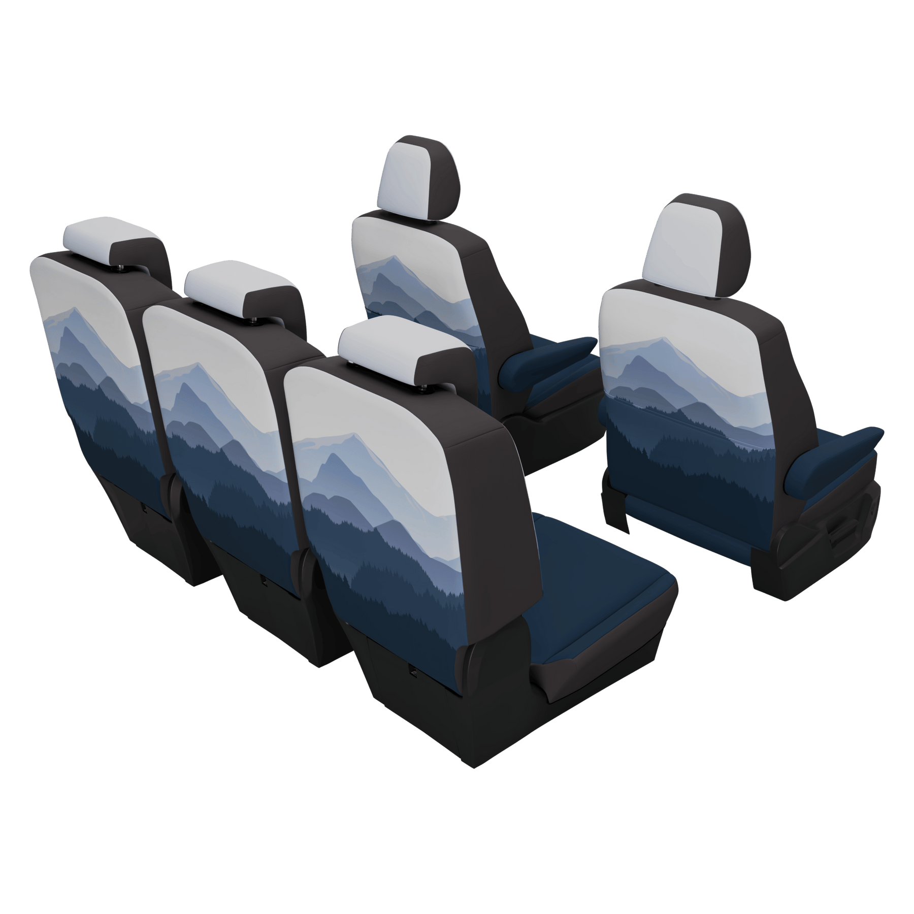 seat covers T7 Multivan Misty Mountains