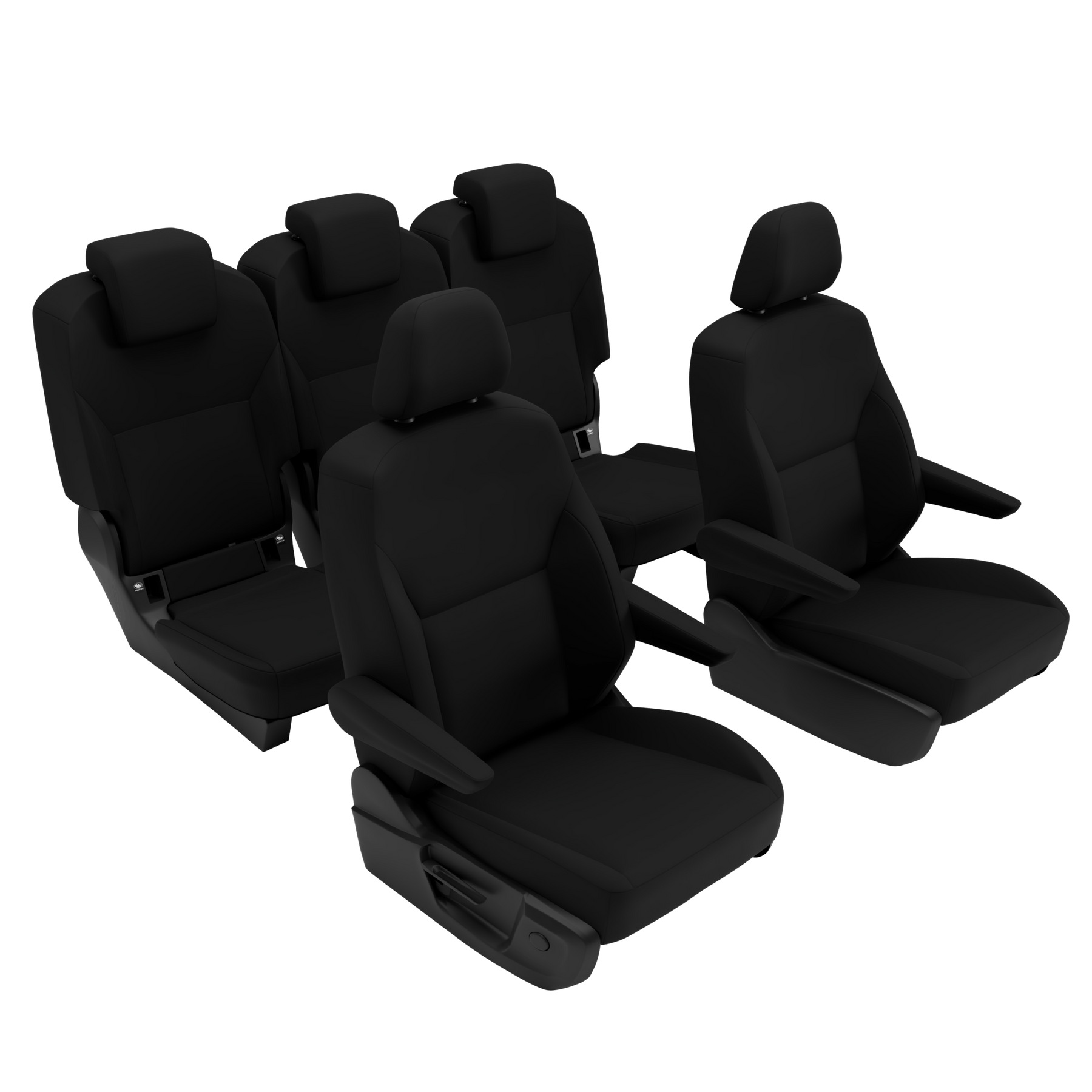 seat covers T7 Multivan plain colors