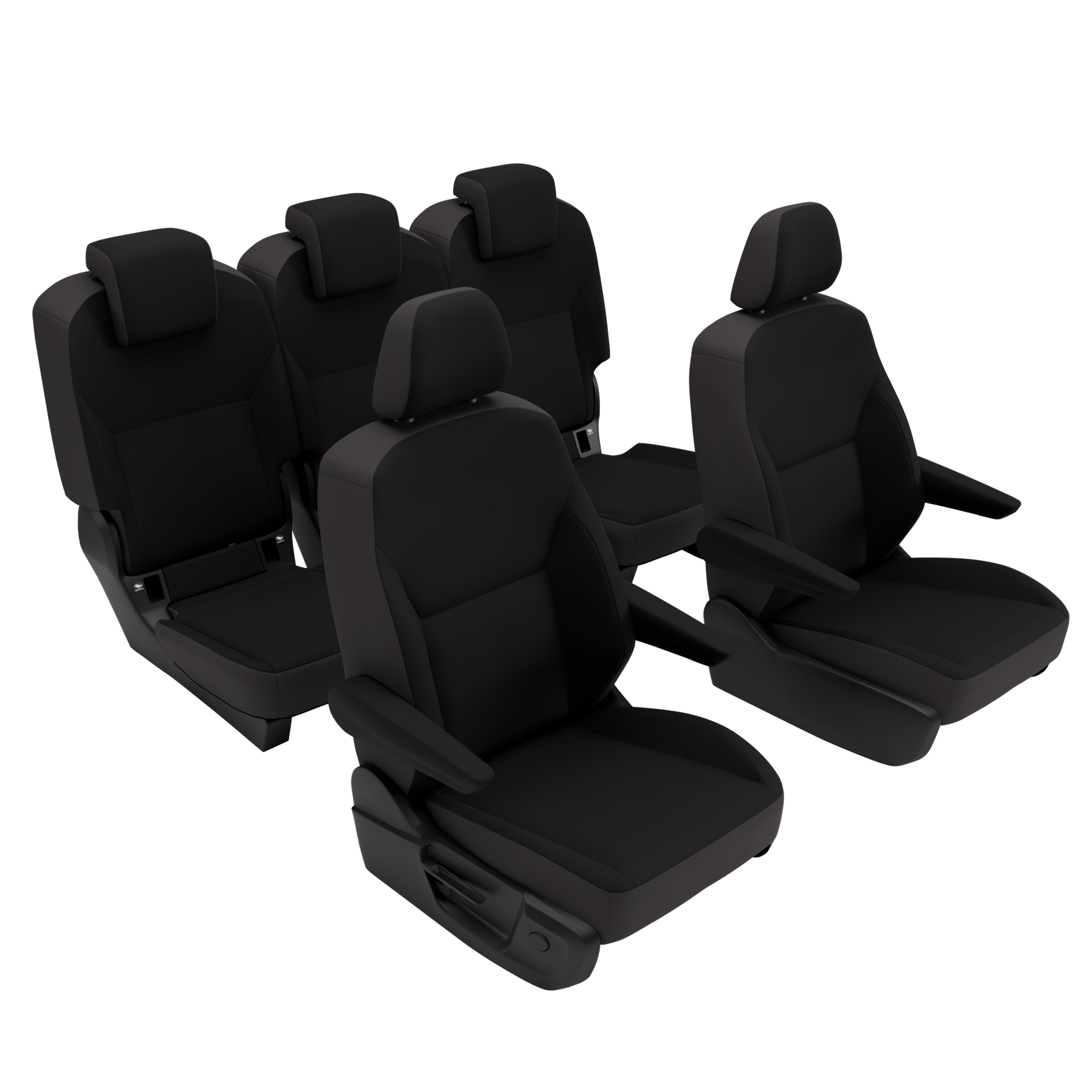 seat covers T7 Multivan plain colors