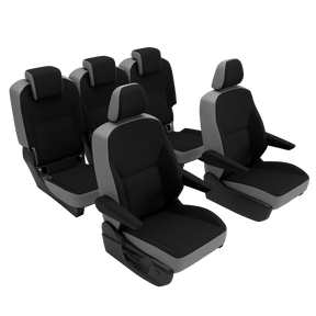 seat covers T7 Multivan plain colors