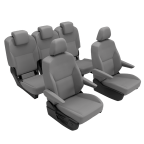 seat covers T7 Multivan plain colors