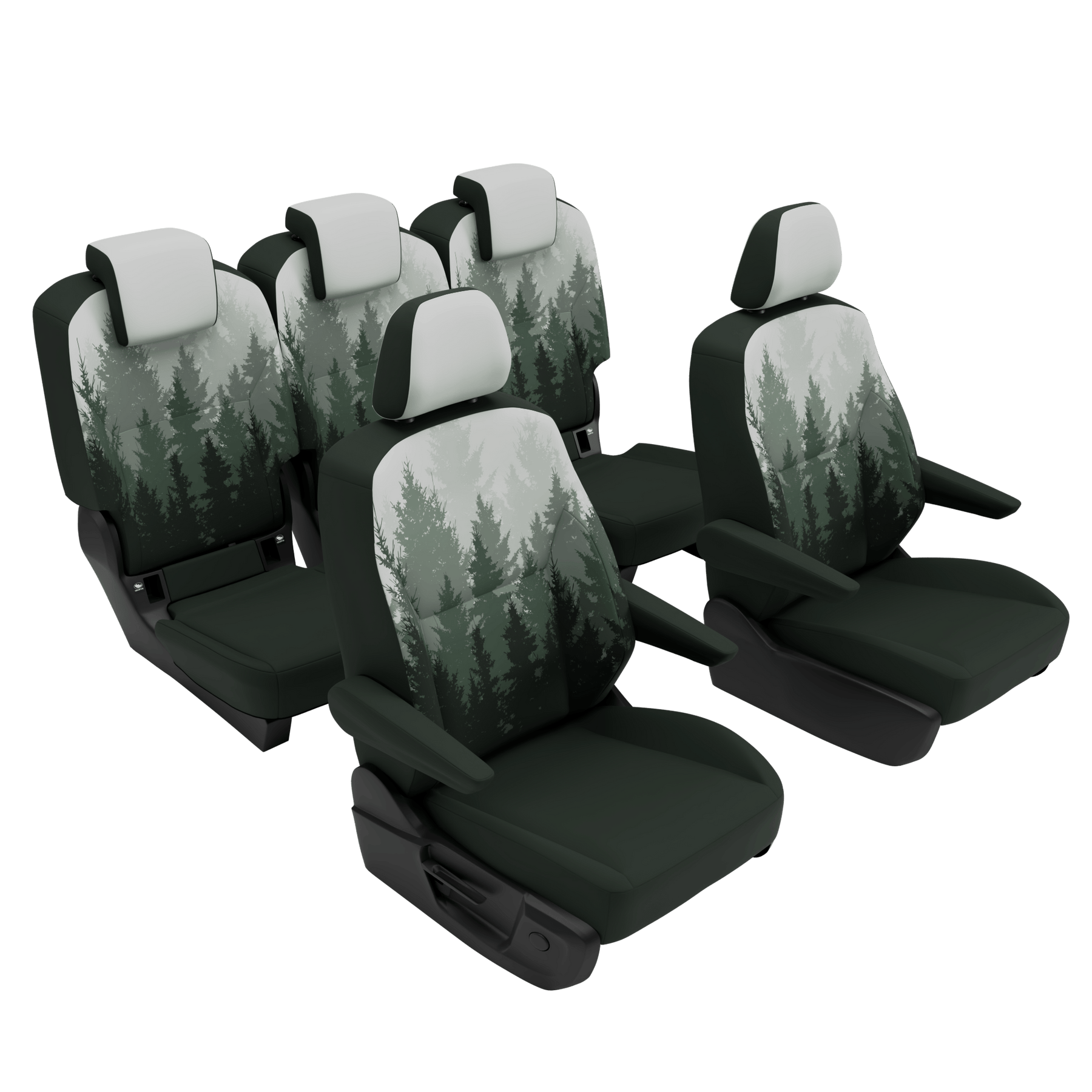 seat covers T7 Multivan Magic Forest
