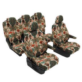seat covers T7 California Oriental Flamingo