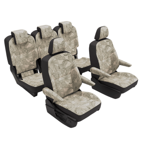 seat covers T7 Multivan Vintage Leaves
