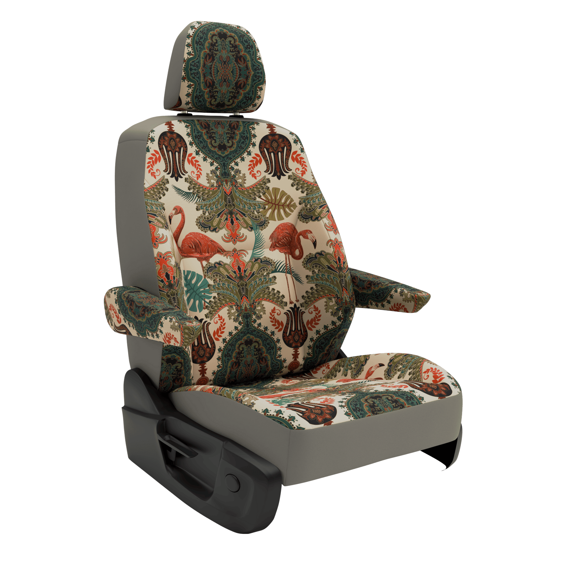 seat covers VW T7 Multivan Oriental Flamingo